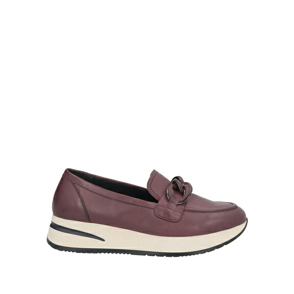 【貨物輸送無料】 メルーゾ レディース スリッポン・ローファー シューズ Loafers Purple
