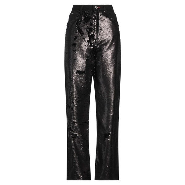 【貨物輸送無料】 フィリップ飾り気の無い レディース ジーンズズボン下 ボトムス Jeans Black