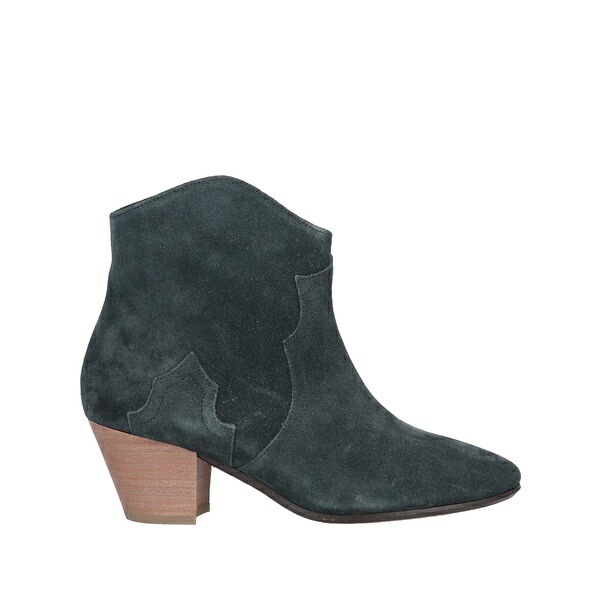 【貨物輸送無料】 イザ呼びりん マラン レディース ブーツ シューズ Ankle boots Green