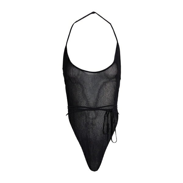 【貨物輸送無料】 ペーター ペトロフ レディース プルオーバー トップス Bodysuits Black