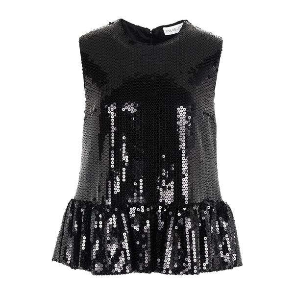 【貨物輸送無料】 ニナリッチ レディース プルオーバー トップス Tops Black