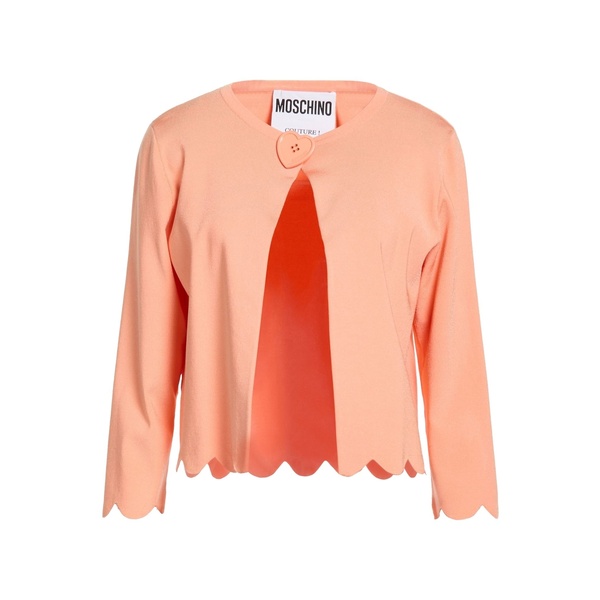 【貨物輸送無料】 モスキーノ レディース ジレー アウター Cardigans Orange