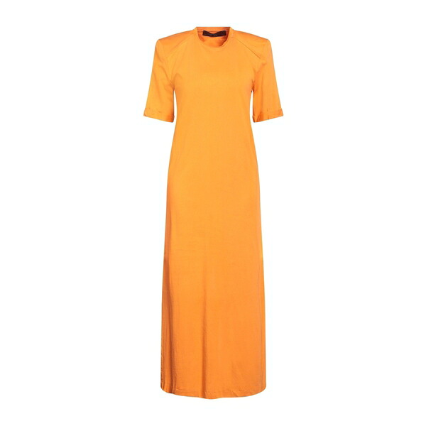 【貨物輸送無料】 フェデリカ・トシ レディース 衣裳 トップス Midi dresses Orange