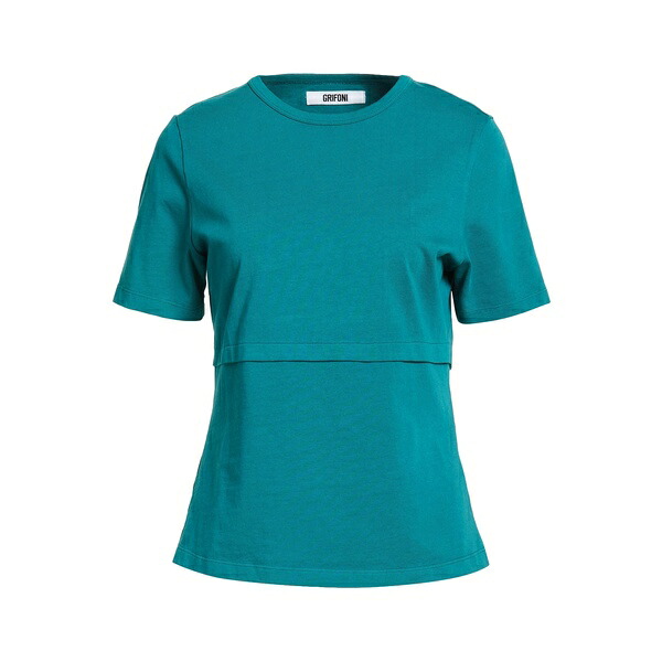 【貨物輸送無料】 グリフォーニ レディース プルオーバー トップス T-shirts Green