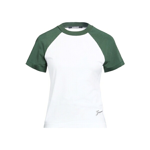 【貨物輸送無料】 ジャクエムス レディース ティーシャツ トップス T-shirts White Tシャツ・カットソー-レディースファッション