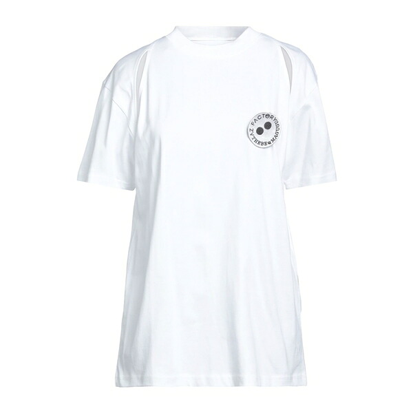 【貨物輸送無料】 エーゼット 製造所 レディース プルオーバー トップス T-shirts White