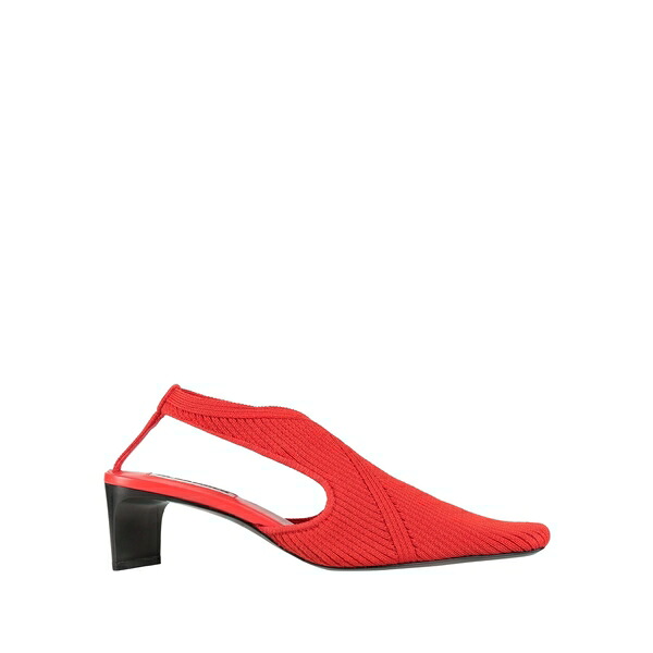 【貨物輸送無料】 ジル・サンダー レディース パンプス シューズ Pumps Red