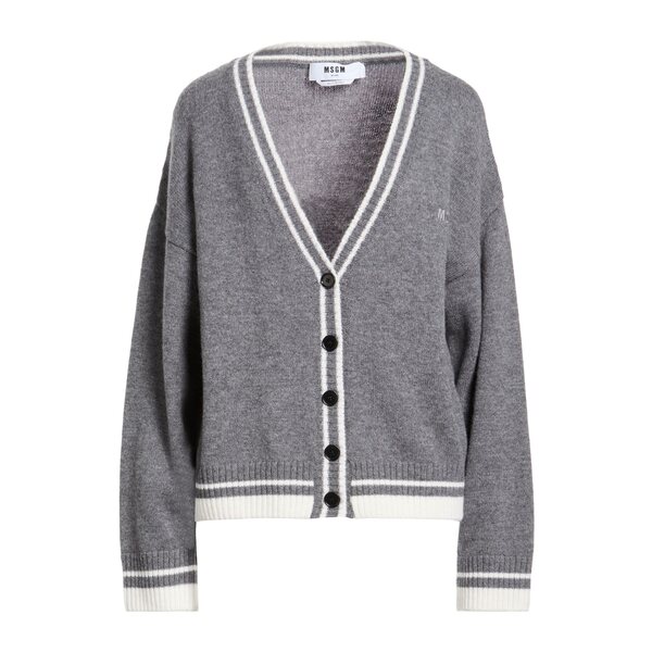 【貨物輸送無料】 エムエスジイエム レディース ジレー アウター Cardigans Grey