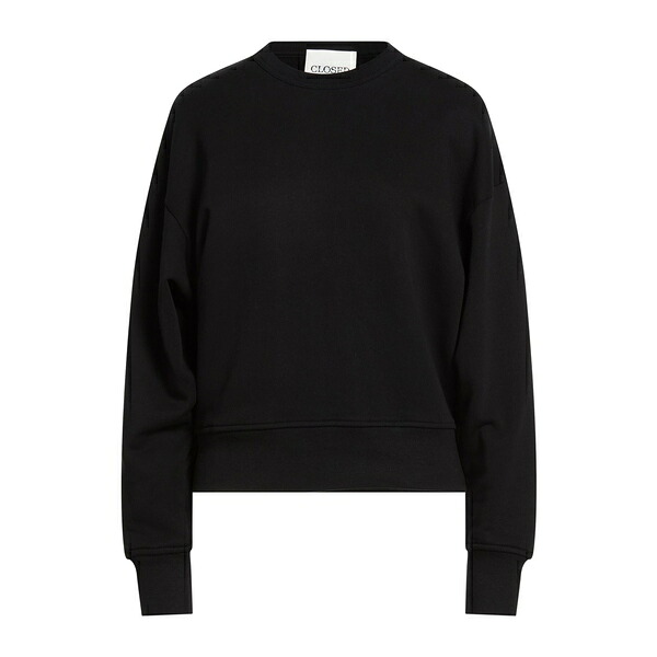 【貨物輸送無料】 クローズド レディース パーカー・スウェットシャツ アウター Sweatshirts Black