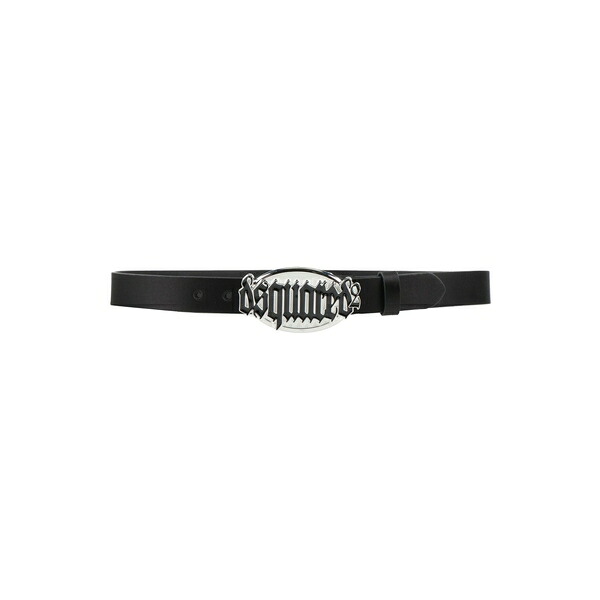 【貨物輸送無料】 ディースクエアード レディース 三尺帯 付属物 Belts Black