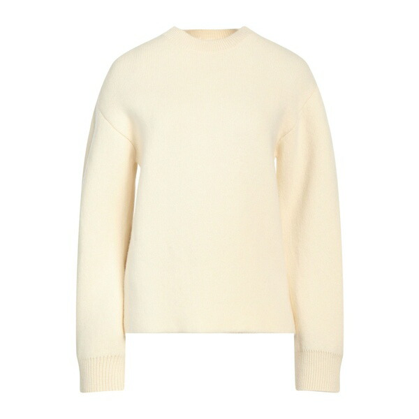 【貨物輸送無料】 ジル・サンダー レディース 編み物\u0026プルオーバー アウター Sweaters White