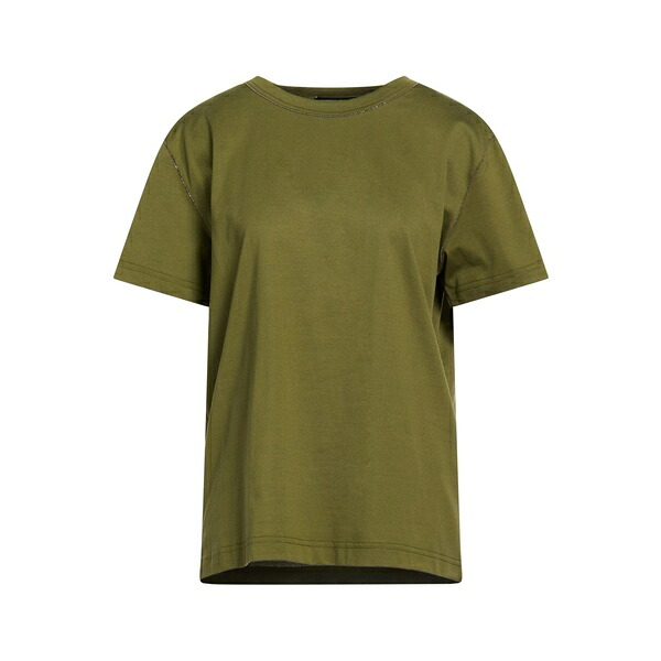【貨物輸送無料】 ファビアナ フィリッピ レディース プルオーバー トップス T-shirts Green
