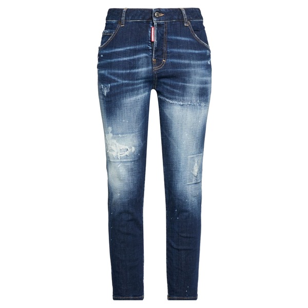 【貨物輸送無料】 ディースクエアード レディース ジーンズズボン下 ボトムス Jeans Blue