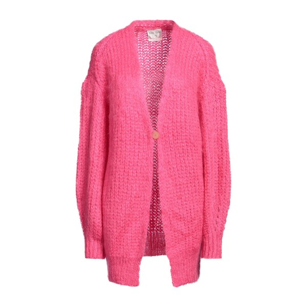 【貨物輸送無料】 フォルテ フォルテ レディース ジレー アウター Cardigans Pink