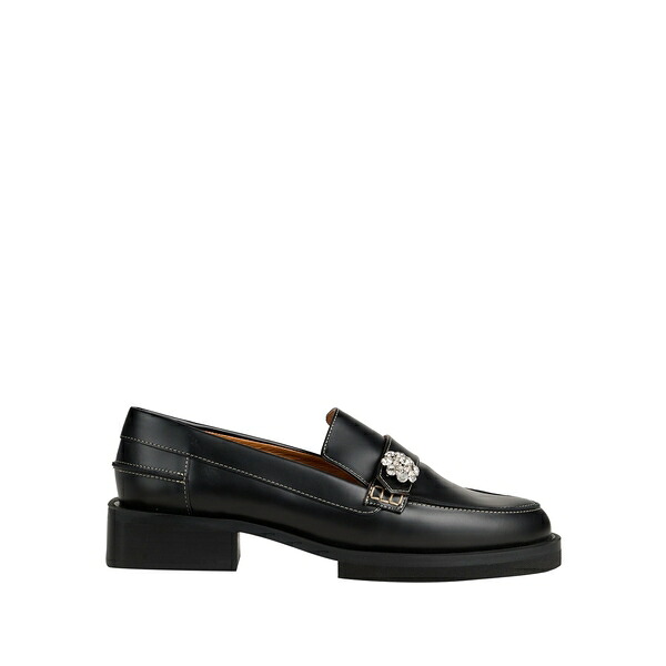 【貨物輸送無料】 ガニー レディース スリッポン・ローファー シューズ Loafers Black
