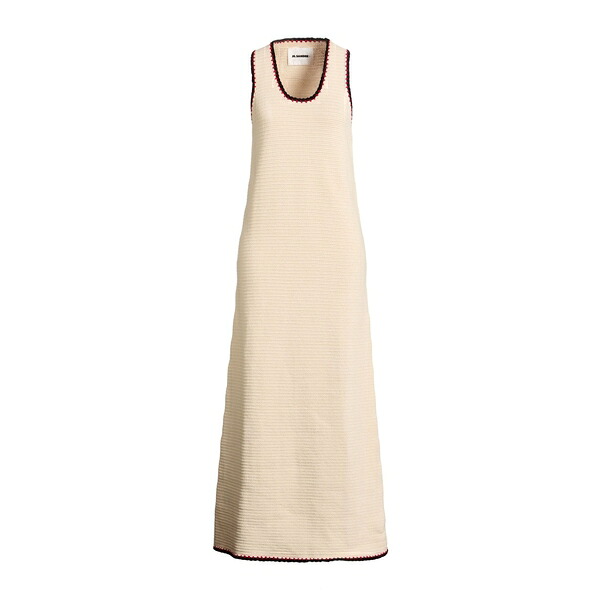 【貨物輸送無料】 ジル・サンダー レディース 衣裳 トップス Maxi dresses White