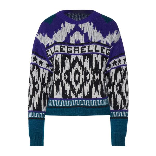 【貨物輸送無料】 ガレパリ レディース 編み物\u0026プルオーバー アウター Sweaters Purple