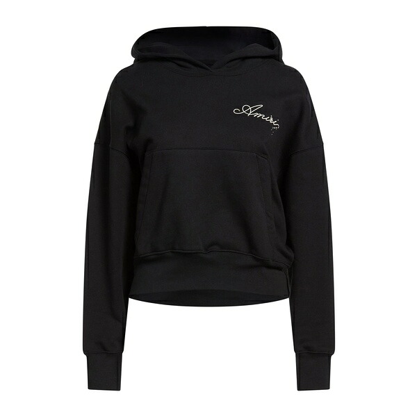 【貨物輸送無料】 アミリ レディース パーカー・スウェットシャツ アウター Sweatshirts Black
