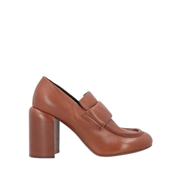 【貨物輸送無料】 オフィシンクリエイティブ レディース スリッポン・ローファー シューズ Loafers Brown