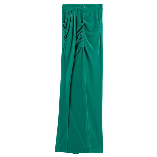 【送料無料】 エリザベスフランキ レディース スカート ボトムス Maxi skirts Green|asty