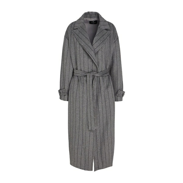 【貨物輸送無料】 クリスチーナエフェ レディース 上衣＆上衣 アウター Coats Grey