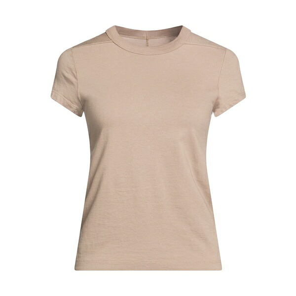 【送料無料】 リックオウエンス レディース Tシャツ トップス T-shirts Brown|asty