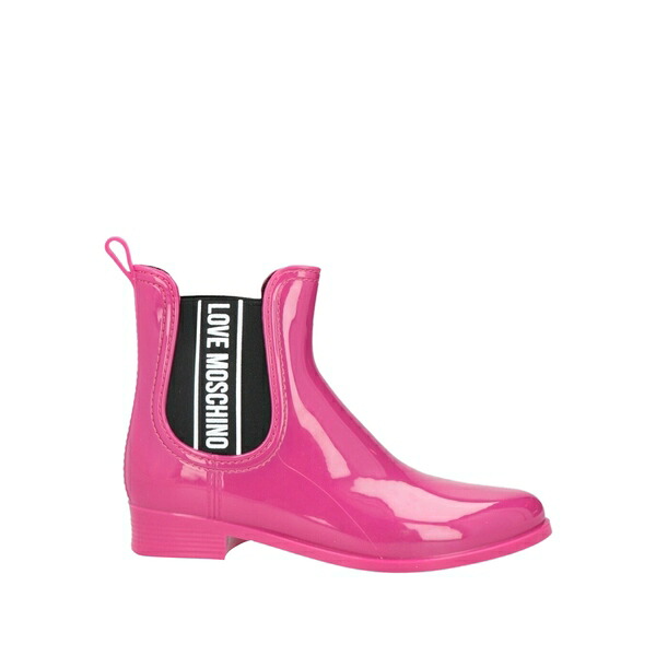 【貨物輸送無料】 モスキーノ レディース ブーツ シューズ Ankle boots Purple