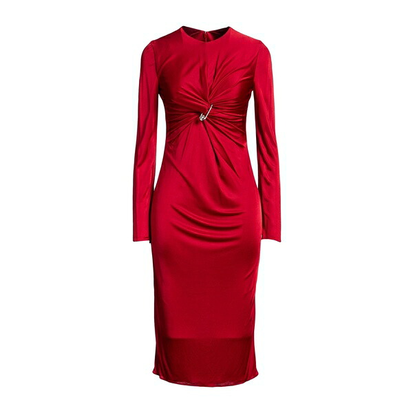 【貨物輸送無料】 ヴェルサーチ レディース 衣裳 トップス Midi dresses Red