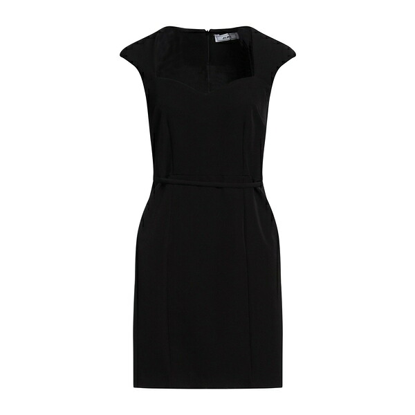 【送料無料】 ジジル レディース ワンピース トップス Mini dresses Black|asty