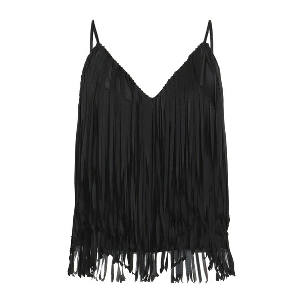【貨物輸送無料】 アレクサンドル・ボーティエ レディース ティーシャツ トップス Tops Black