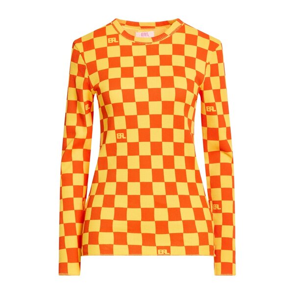 【貨物輸送無料】 エアル レディース ティーシャツ トップス T-shirts Orange