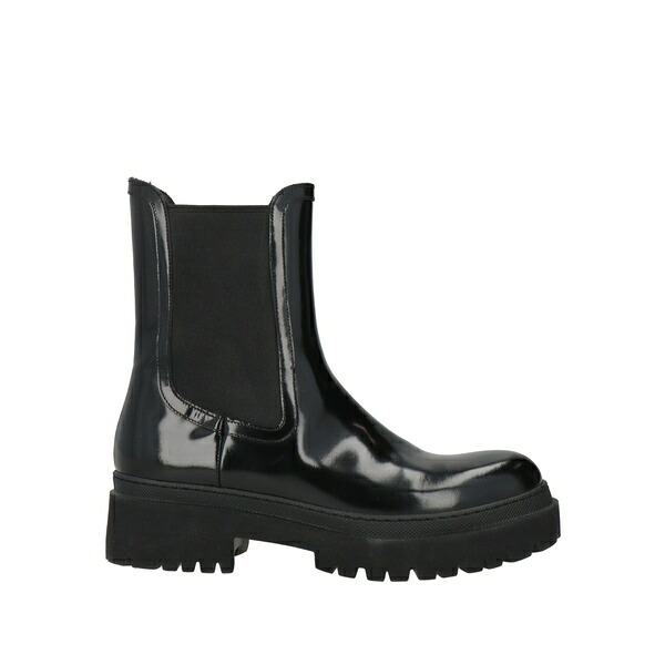 【貨物輸送無料】 パンタネッティ レディース ブーツ シューズ Ankle boots Black