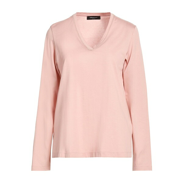 【送料無料】 ファビアナ フィリッピ レディース Tシャツ トップス T-shirts Pink|asty