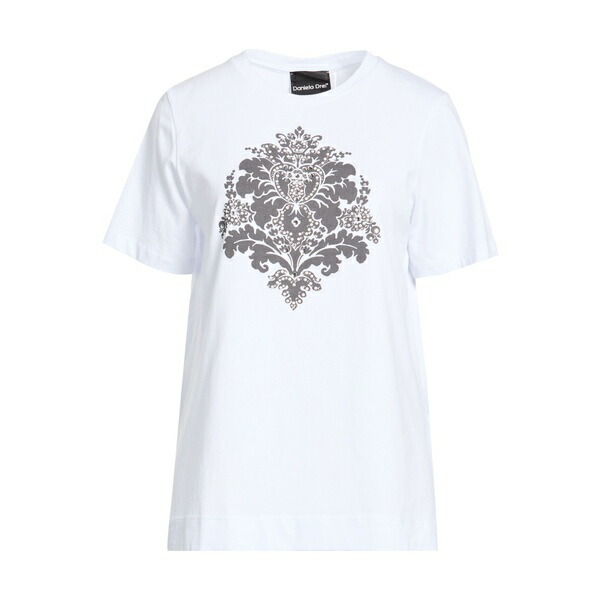 【送料無料】 ダニエラ ドレイ レディース Tシャツ トップス T-shirts White｜asty 23,850円