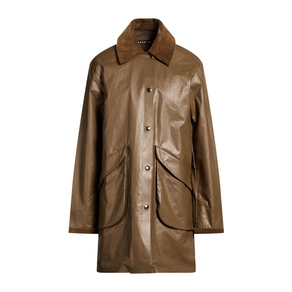 【貨物輸送無料】 カッスル エディションズ レディース 上衣＆上衣 アウター Overcoats \u0026 Trench Coats Green