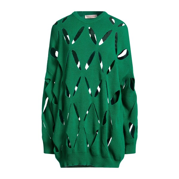 【貨物輸送無料】 ヴァレンティノ ガラヴァーニ レディース 編み物\u0026プルオーバー アウター Sweaters Green