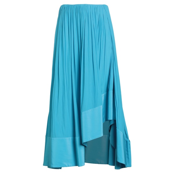 【貨物輸送無料】 ランバン レディース スコート ボトムス Maxi skirts Azure