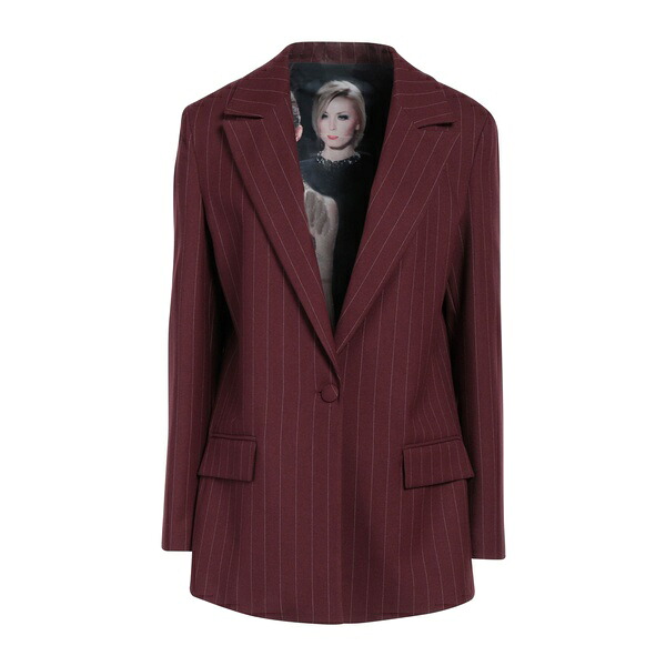 【貨物輸送無料】 クリスチーナエフェ レディース 上衣＆上衣 アウター Blazers Red