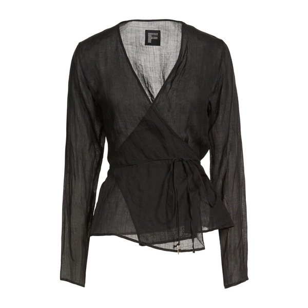 【貨物輸送無料】 フィジコ レディース ティーシャツ トップス Tops Black