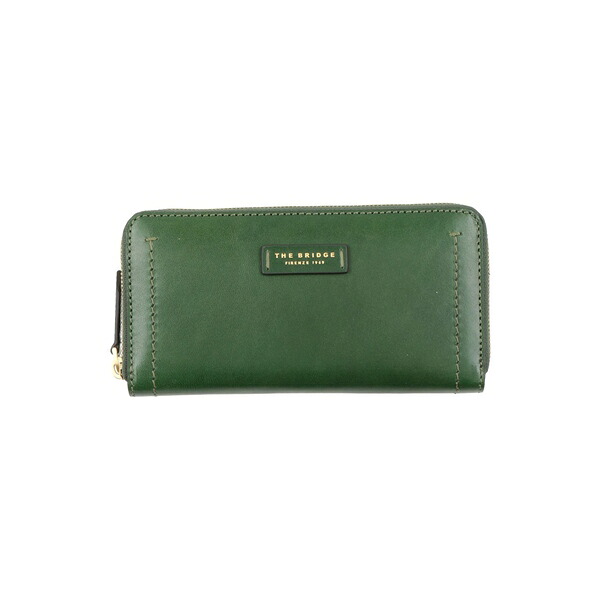 【貨物輸送無料】 ザ・ブリッジ レディース 紙入れ 付属品 Wallets Green