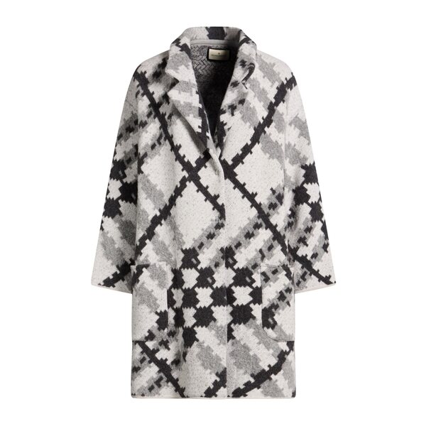 【貨物輸送無料】 ブルーノマネッティ レディース 上衣＆上衣 アウター Coats Grey
