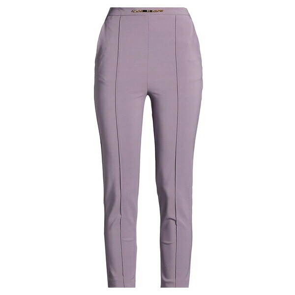 【貨物輸送無料】 エリザベスフランキ レディース 心地好いズボン下 ボトムス Pants Purple