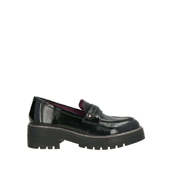【貨物輸送無料】 アペパッツァ レディース スリッポン・ローファー シューズ Loafers Black