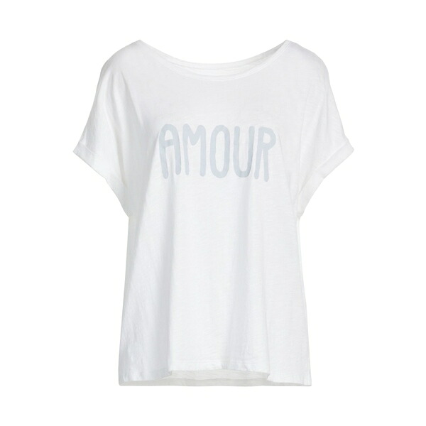 【送料無料】 ジュヴィア レディース Tシャツ トップス T-shirts White|asty