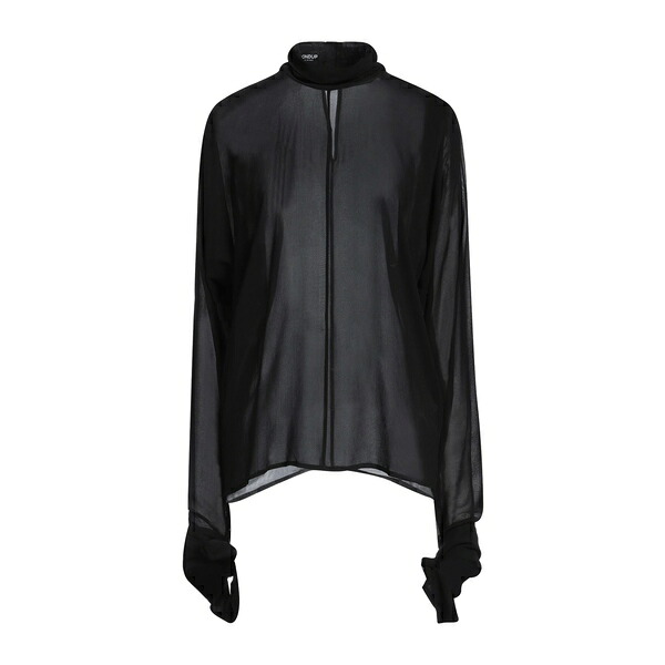 【送料無料】 ドンダップ レディース Tシャツ トップス Tops Black|asty