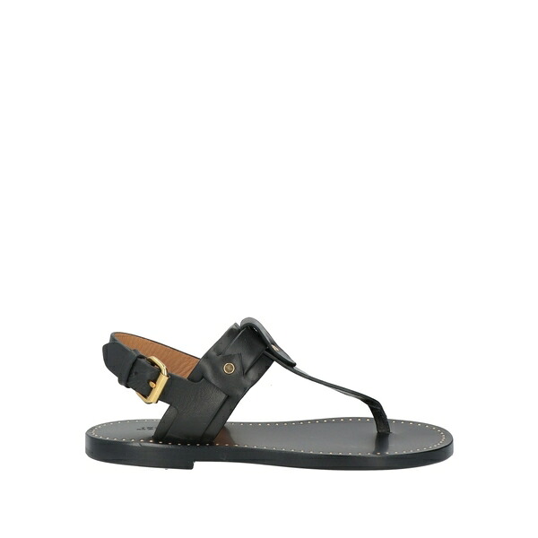 【貨物輸送無料】 イザ呼びりん マラン レディース サンダル シューズ Thong sandals Black
