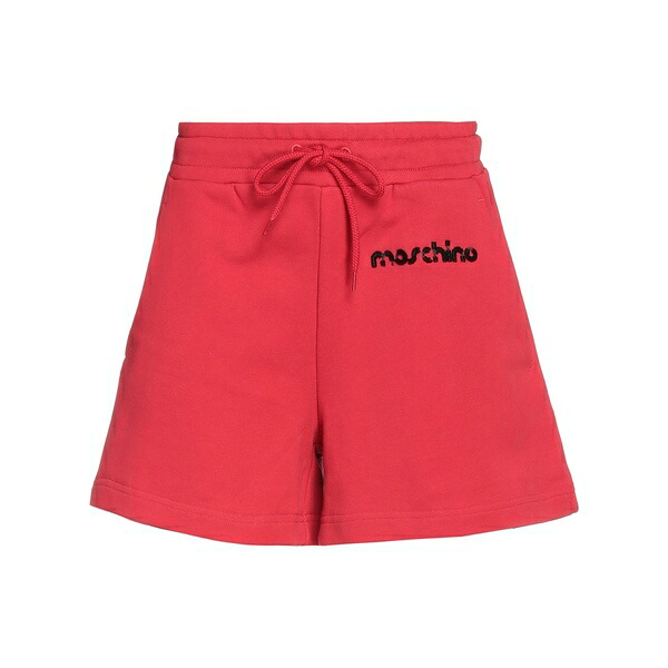 【貨物輸送無料】 モスキーノ レディース 心地好いズボン下 ボトムス Shorts \u0026 Bermuda Shorts Red