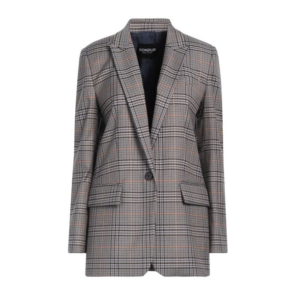 【送料無料】 ドンダップ レディース ジャケット＆ブルゾン アウター Blazers Brown｜asty