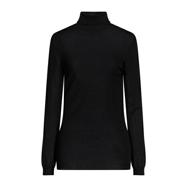 【貨物輸送無料】 ファビアナ フィリッピ レディース 編み物\u0026スウェーター アウター Turtlenecks Black