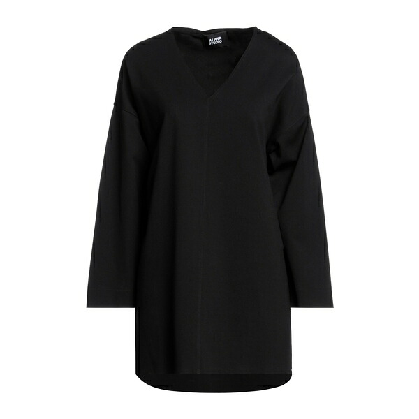 【貨物輸送無料】 アルファス テューディオ レディース 衣装 トップス Mini dresses Black